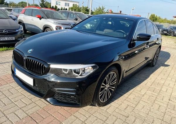 BMW Seria 5 cena 125000 przebieg: 45000, rok produkcji 2019 z Ostrów Wielkopolski małe 211